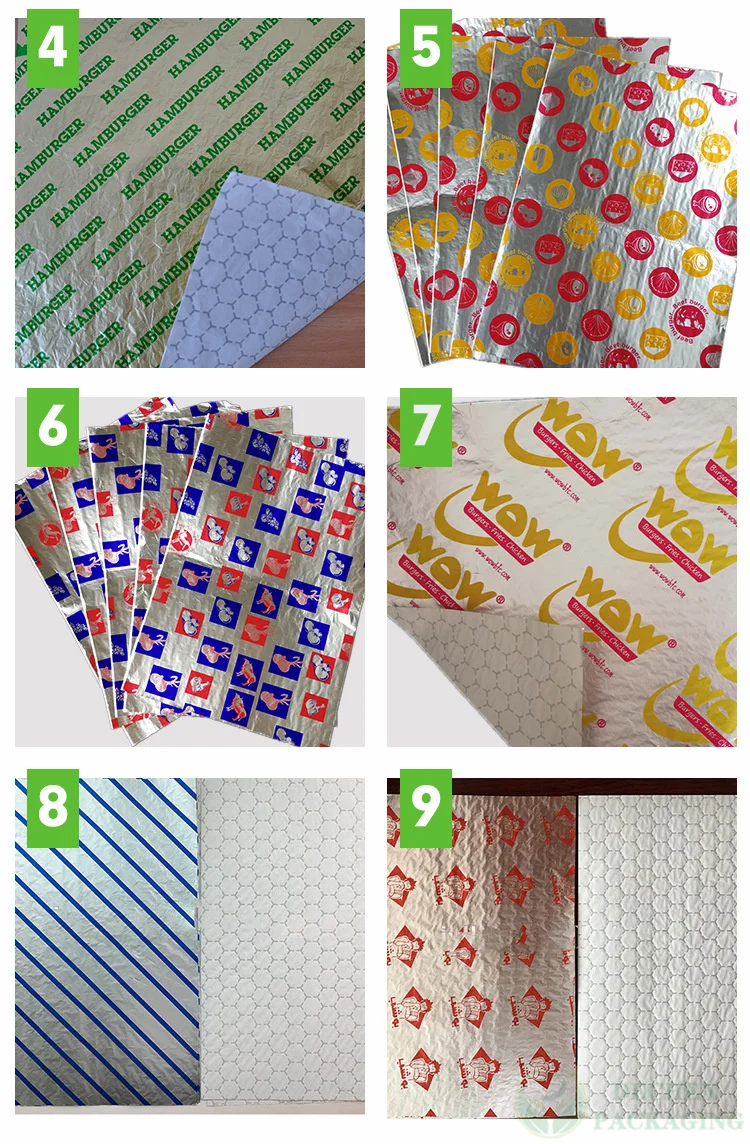 Burger foil paper 5